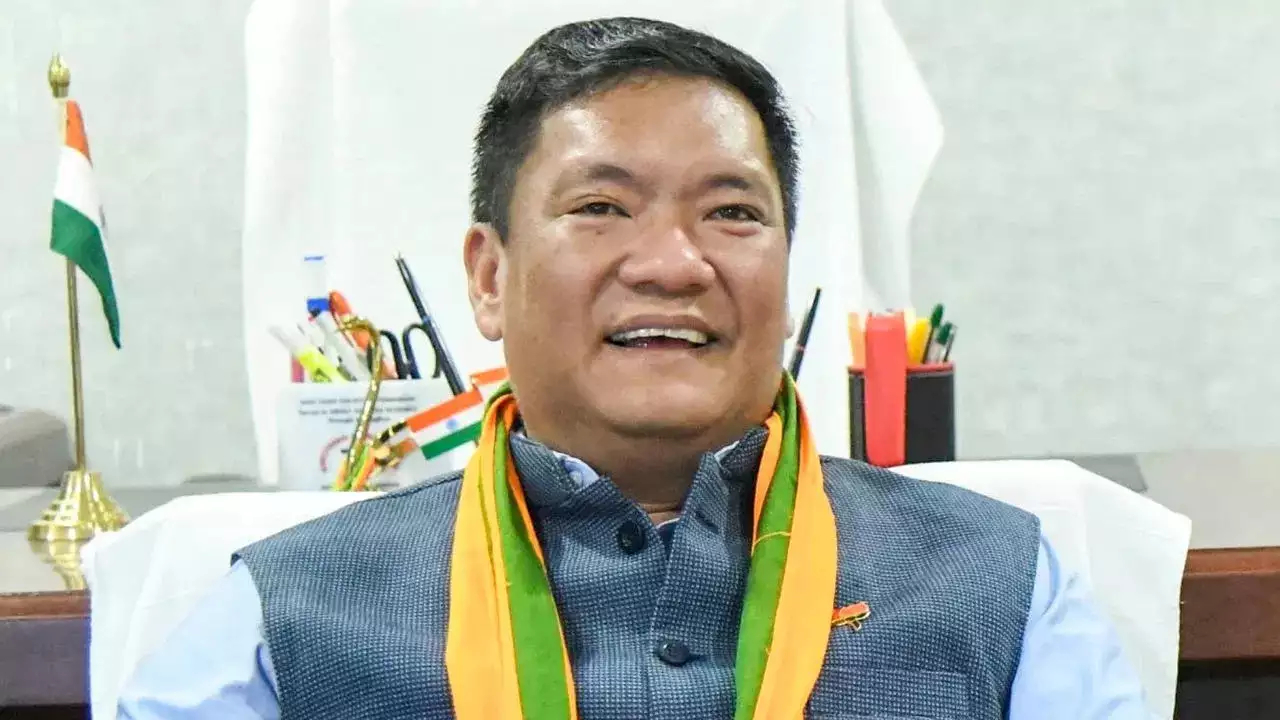 Pema Khandu elected leader of BJP legislature party, to take oath as Arunachal CM for another term